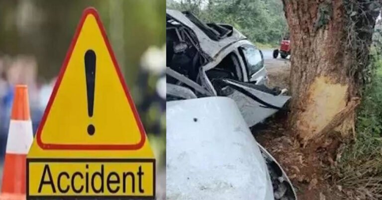 Accident : ರಸ್ತೆ ಅಪಘಾತದಲ್ಲಿ ತಂದೆ – ಮಗ ಸಾವು.!