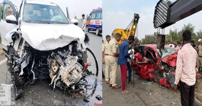 Road ಅಪಘಾತಕ್ಕೆ ಒಂದೇ ಕುಟುಂಬದ ನಾಲ್ವರ ಸಾ*ವು.!